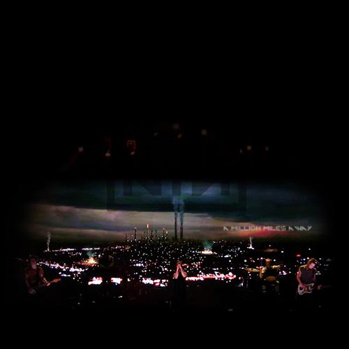 a million miles away